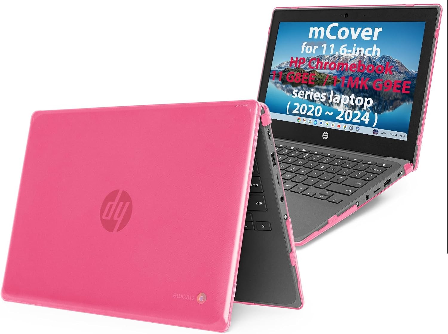 Case Only for 2020~2023 11.6″ HP Chromebook 11 G8EE / 11MK G9EE Series Laptops –