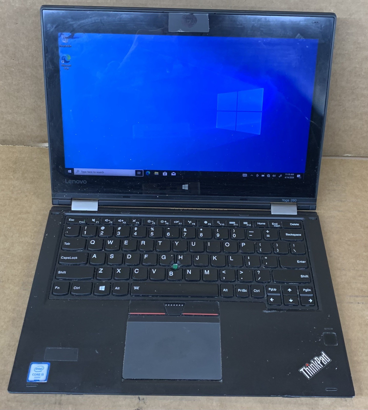 Lenovo ThinkPad Yoga 260 Intel Core i5-6200U@2.30GHz 8GB DDR3 RAM 256GB SSD