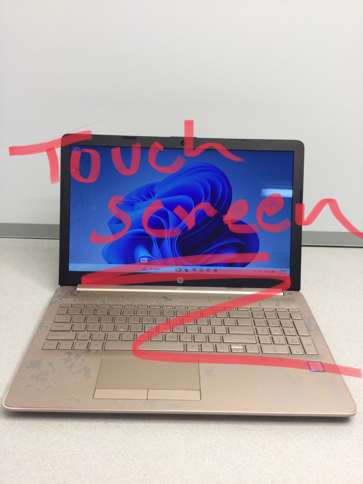 HP laptop 15-da0xxx core i5-8250u 1.60ghz 15.5” 8GB RAM 480GB SSD WIN 11 PRO