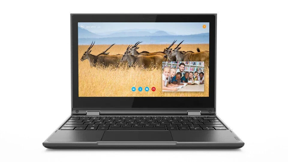 Lenovo 300e Chromebook 2nd gen intel n4020 1.1ghz 32GB storege EMMC
