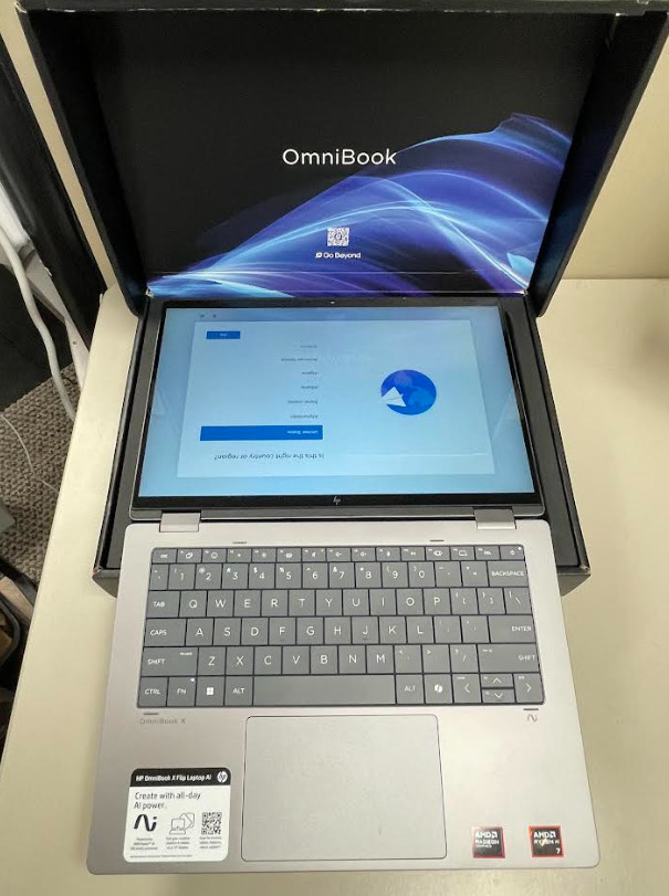 HP OmniBook X Flip 14″ 2K Touch AMD Ryzen 7 24GB 1TB (Used)