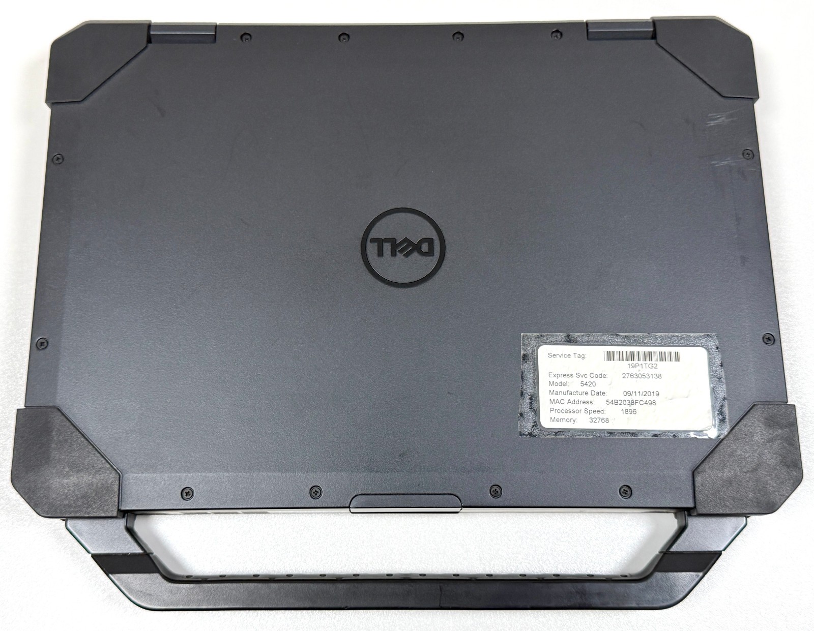 Dell Latitude 5420 Rugged 14″ Touch 1.7GHz Core i5-8350U 32GB RAM NO SSD or OS