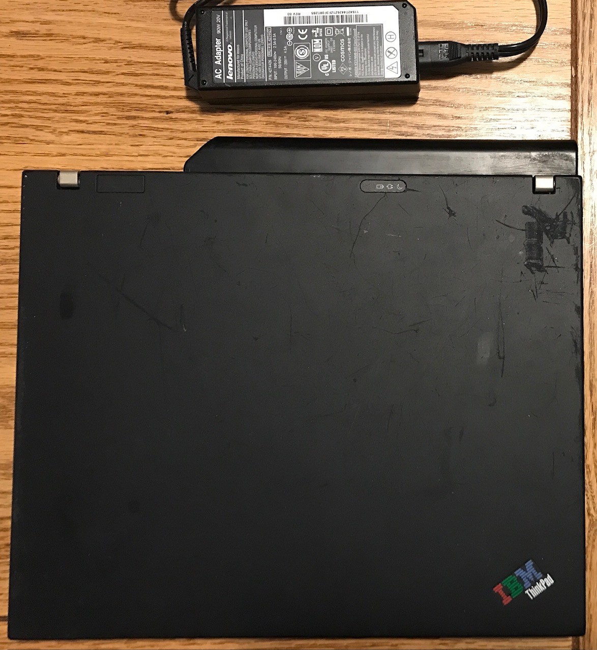 IBM Thinkpad T60 14″ – ATI gpu, XGA, 1.8ghz, 2gb RAM, 80gb HDD, w/charger – read
