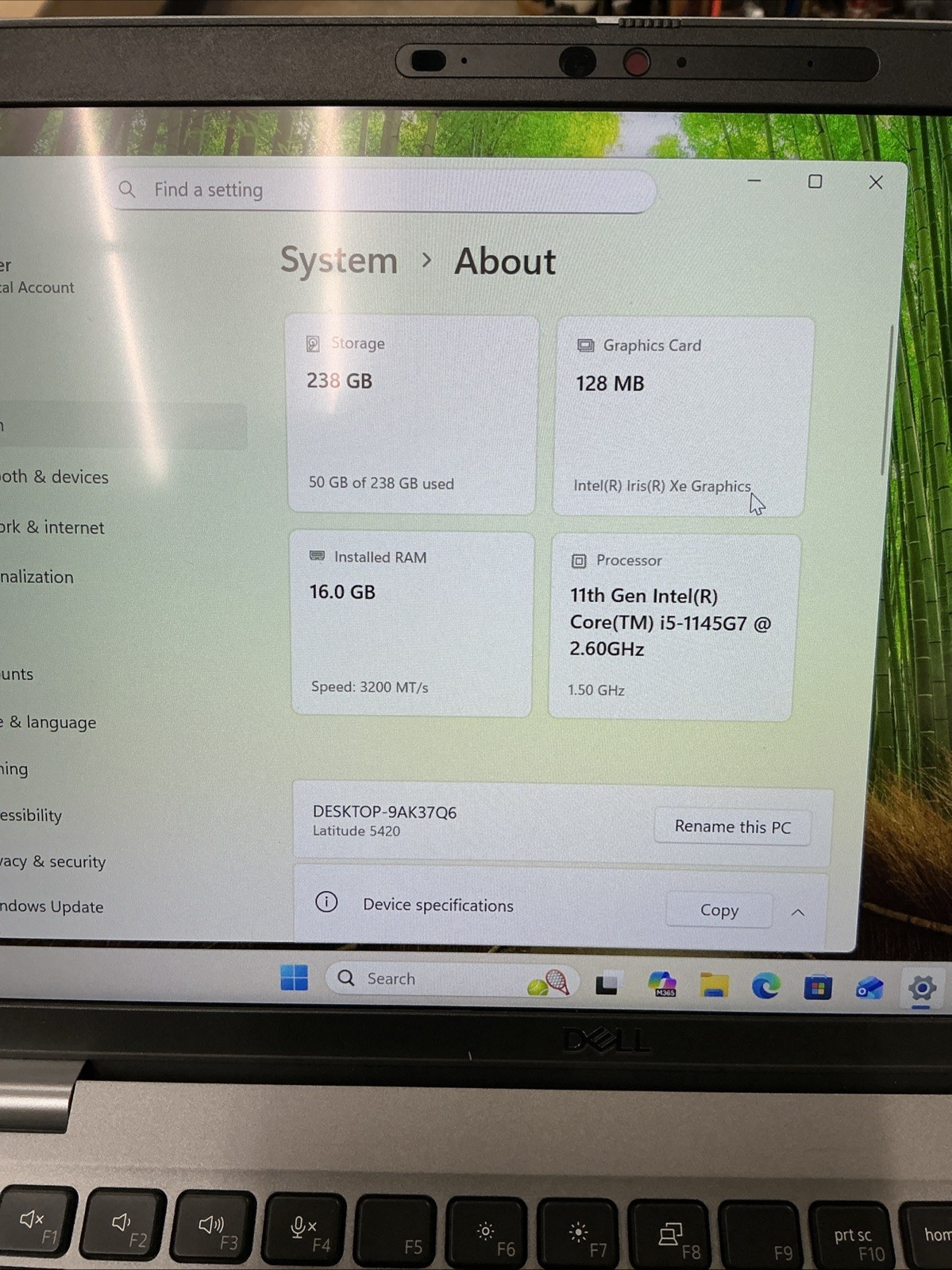 Dell Latitude TOUCH 5420 Laptop 14″ i5-1145G7 16GB 256GB SSD Win 11 PRO