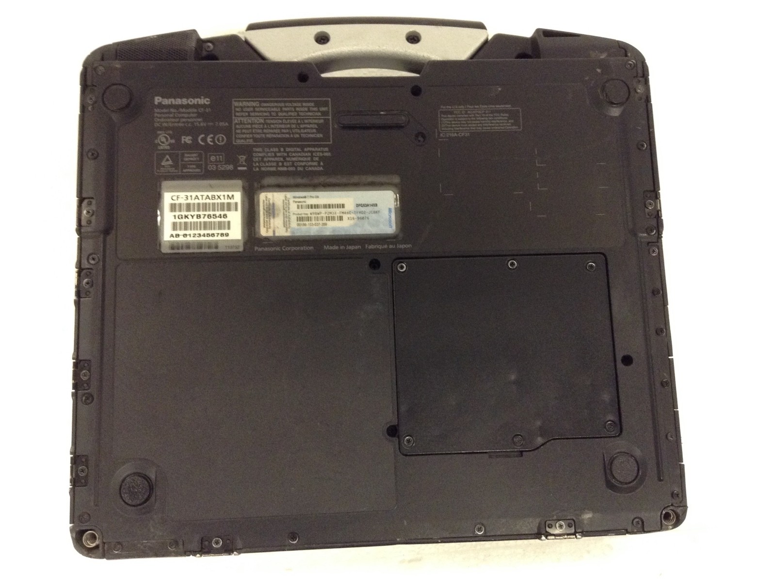 Panasonic Toughbook CF-31 MK1 i5-M520 2.4GHz 13.3″ w/ 4GB Ram, 8K Hours, No HD,