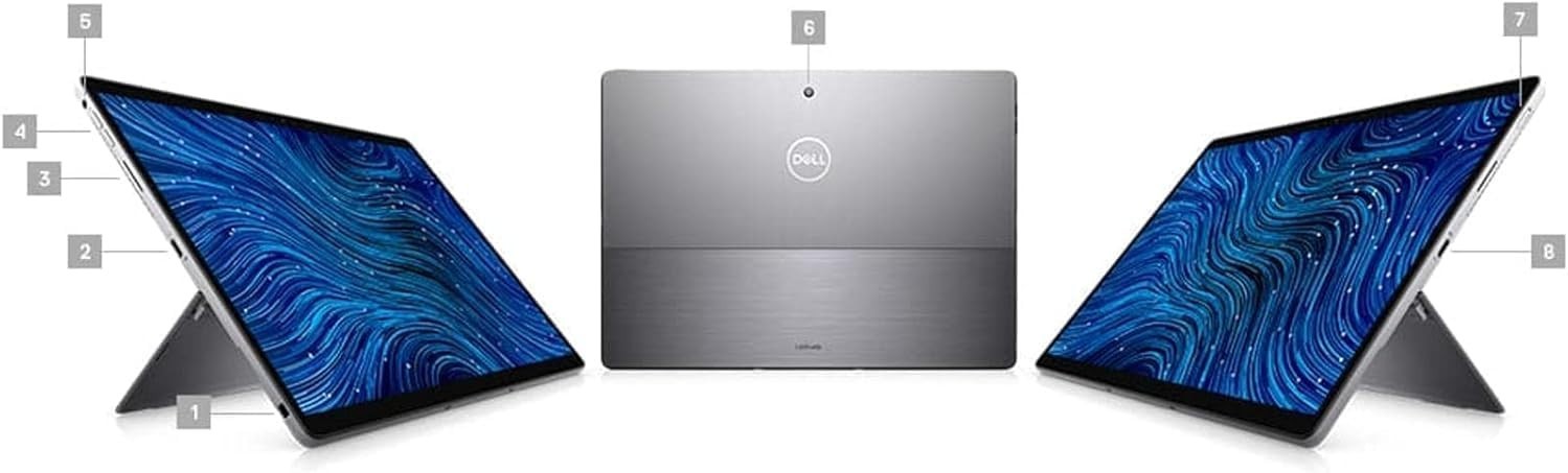 Dell Latitude 7350 Detachable 13″ Intel Ultra 7-164U 16GB 512GB SSD Pen Keyboard