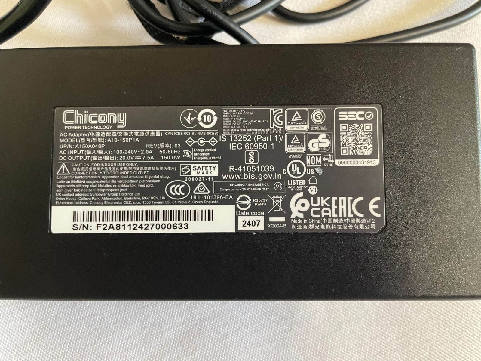Gigabyte G6 KF WUXGA 165hz (Intel i7-13620H RTX 4060 8GB 32GB/1TB) Gaming Laptop