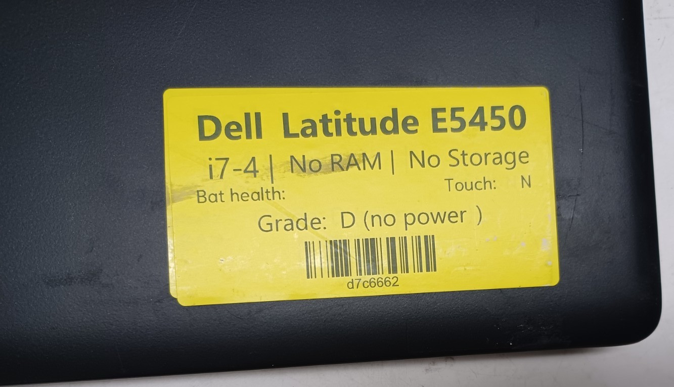 Lot of 2 Dell Latitude E5450 & E5470 14″ Laptops For Parts / Repair No RAM/SSD