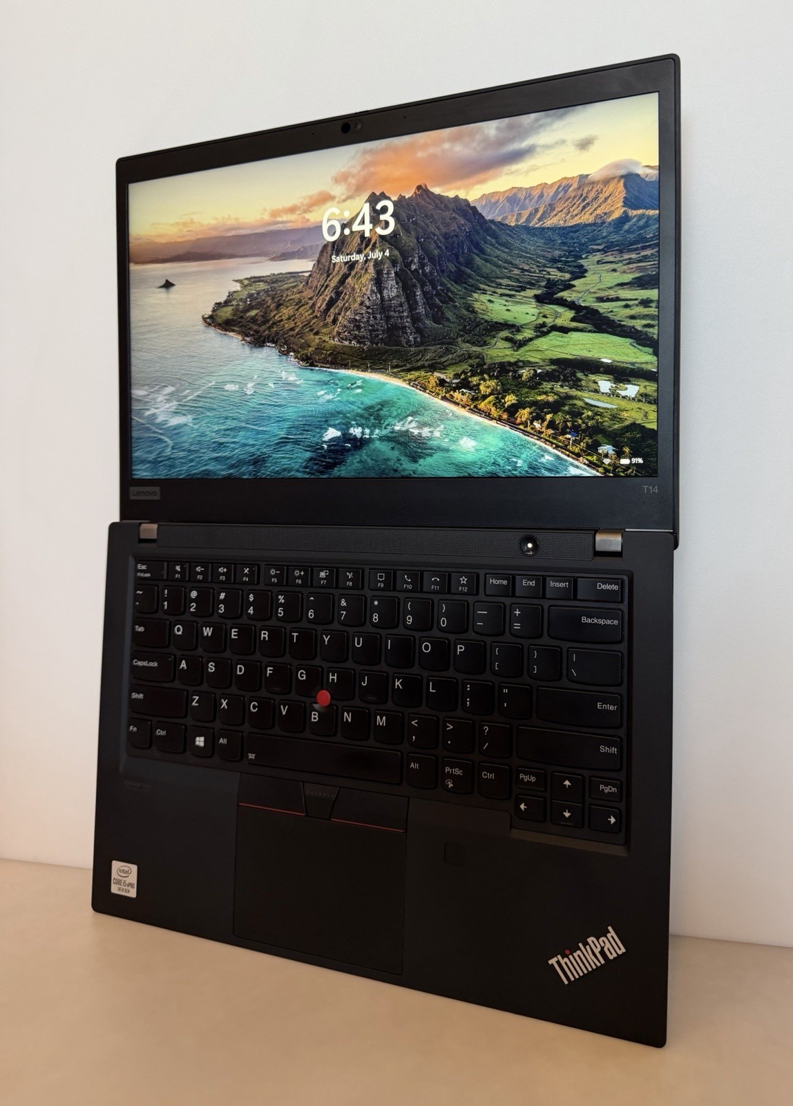 Lenovo ThinkPad T14 Gen 1 Core i5-10310U 16GB RAM 512GB SSD Win11 Pro Laptop.