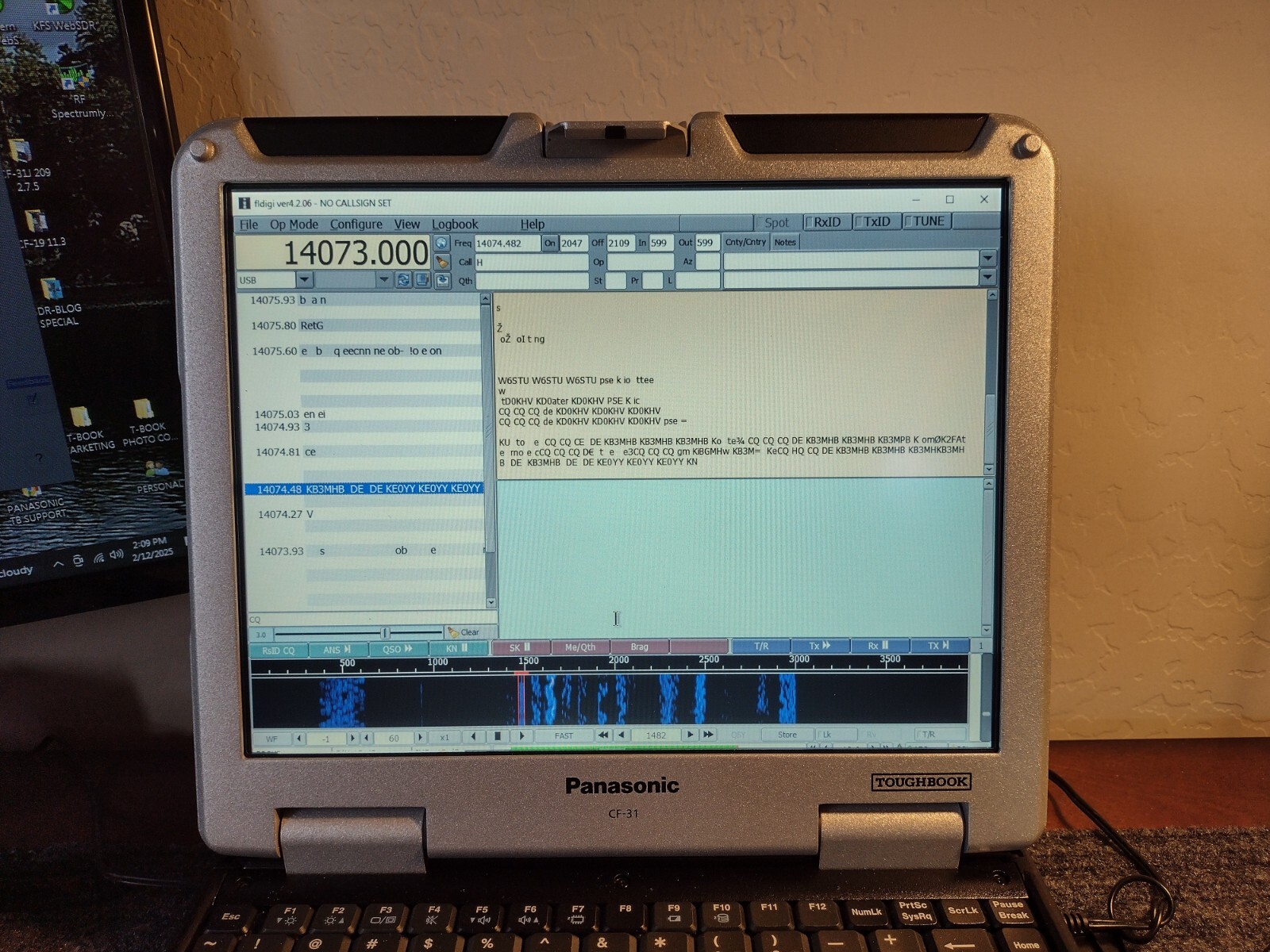 TOUGHBOOK CF-31 MK5: COMMS Laptop w/HAM Digital+Programing w/SDR, Win & DragonOS