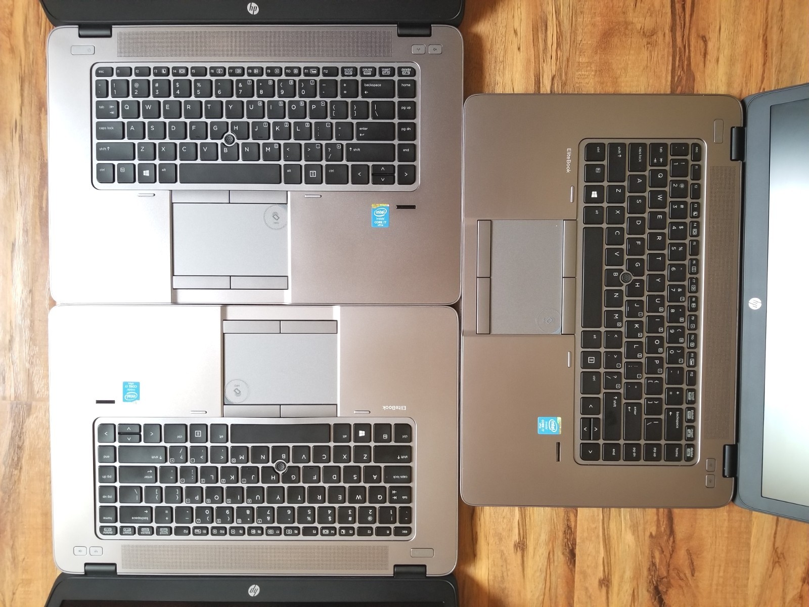 Lot 3 HP EliteBook 850 G2 i7-5600U 2.6 GHz 8GB RAM 128GB SSD Batt 15.6″ NO AC|OS