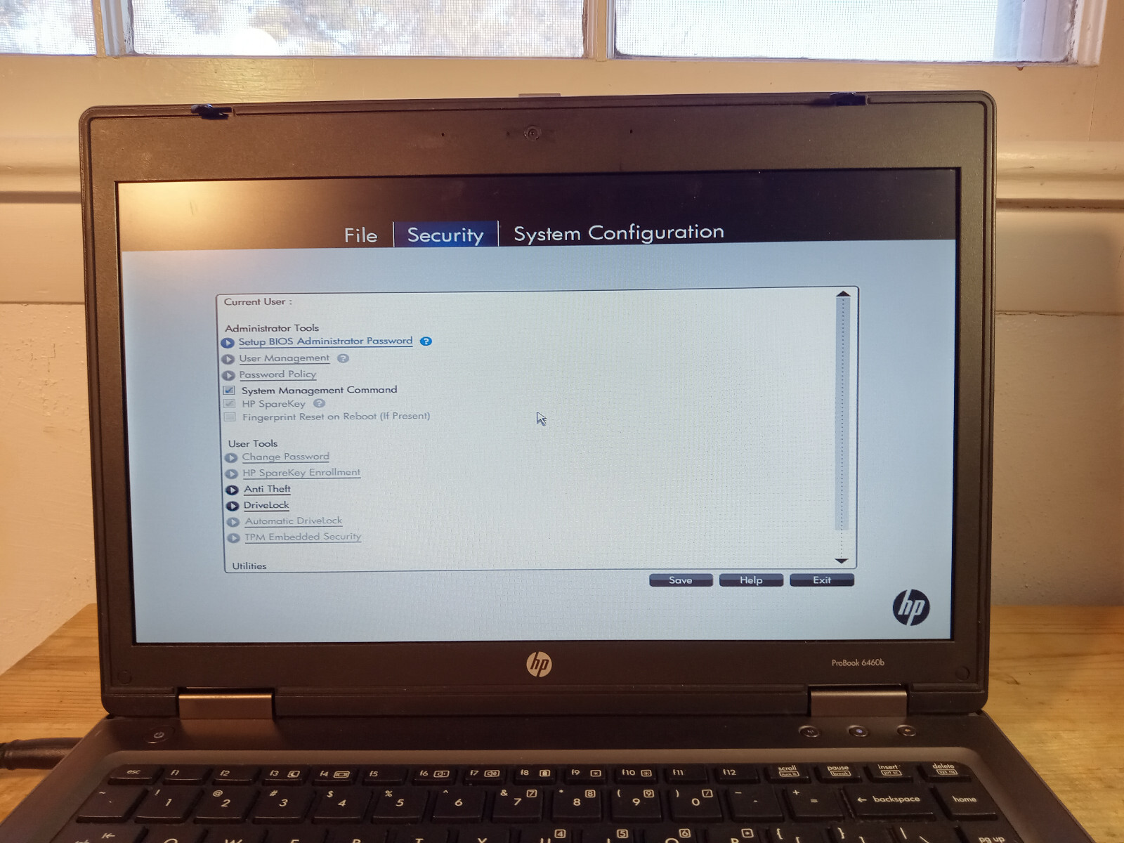 HP Probook 6460b, i7 2820qm 2.4 GHz, 16 GB RAM, 512 GB SSD, Win. 10 PRO, CHGR