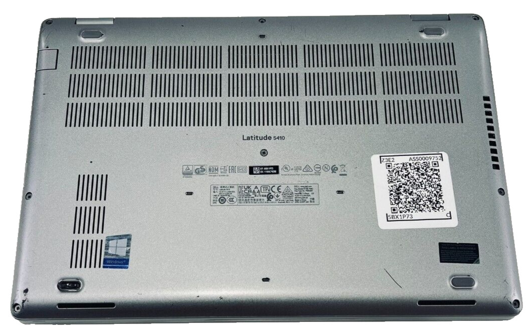 Dell Latitude 5410 14″ Laptop i7 10th Gen 512GB SSD 16GB RAM Win 11 Pro (GP) C