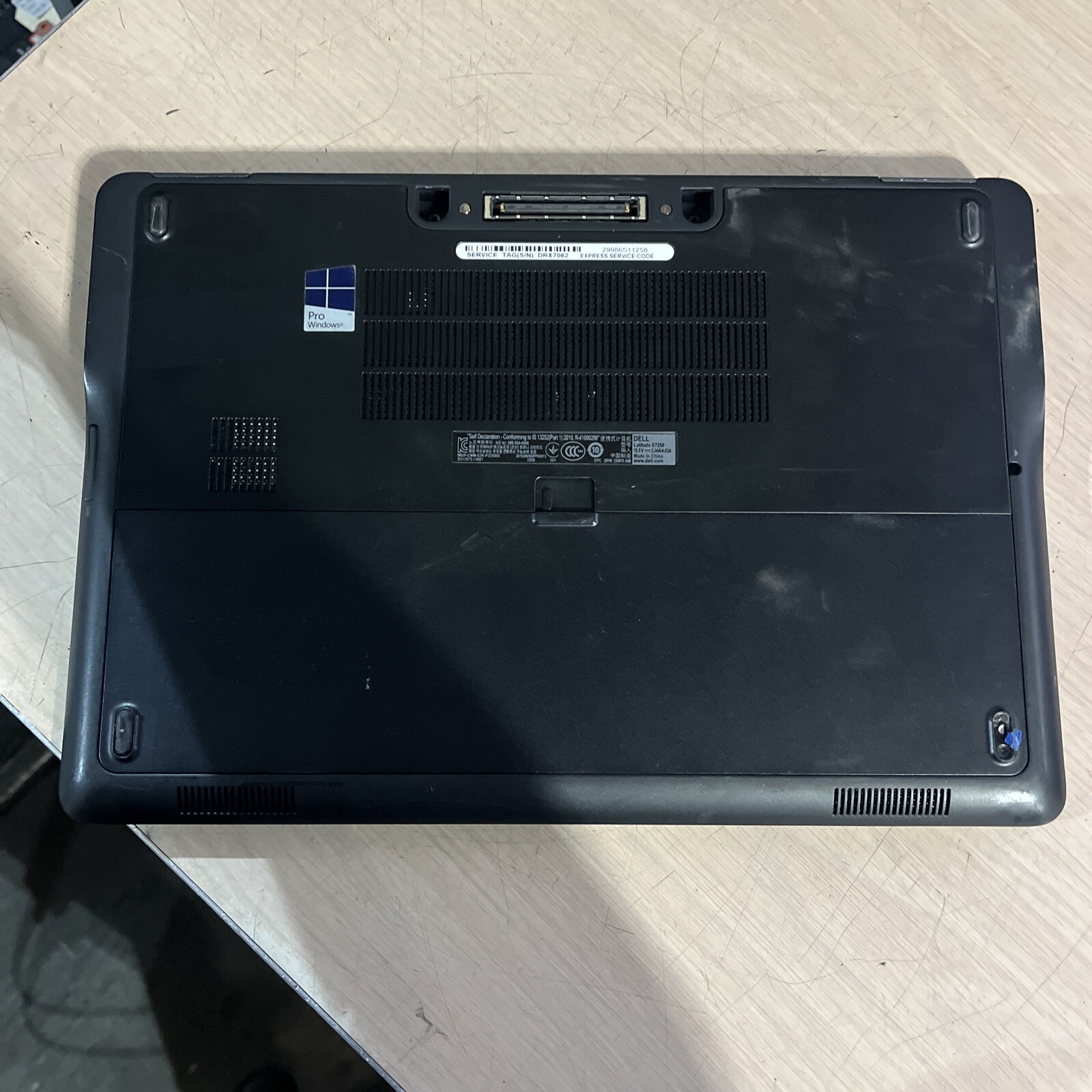 DELL LATITUDE E7250 INTEL CORE I5-5300U 2.30GHZ 4GB RAM NO HD