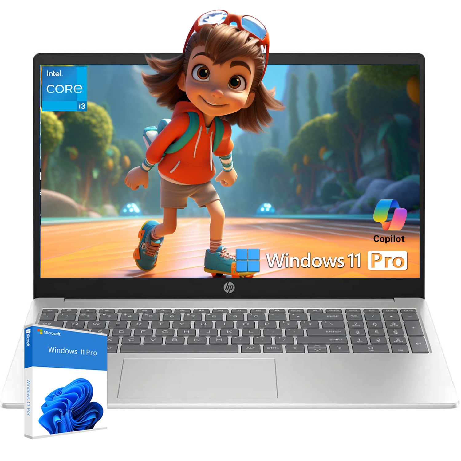 HP Touch Laptop 15.6″ HD Intel i3-1315U UP TO 64GB RAM,2TB SSD Win 11 PRO PC