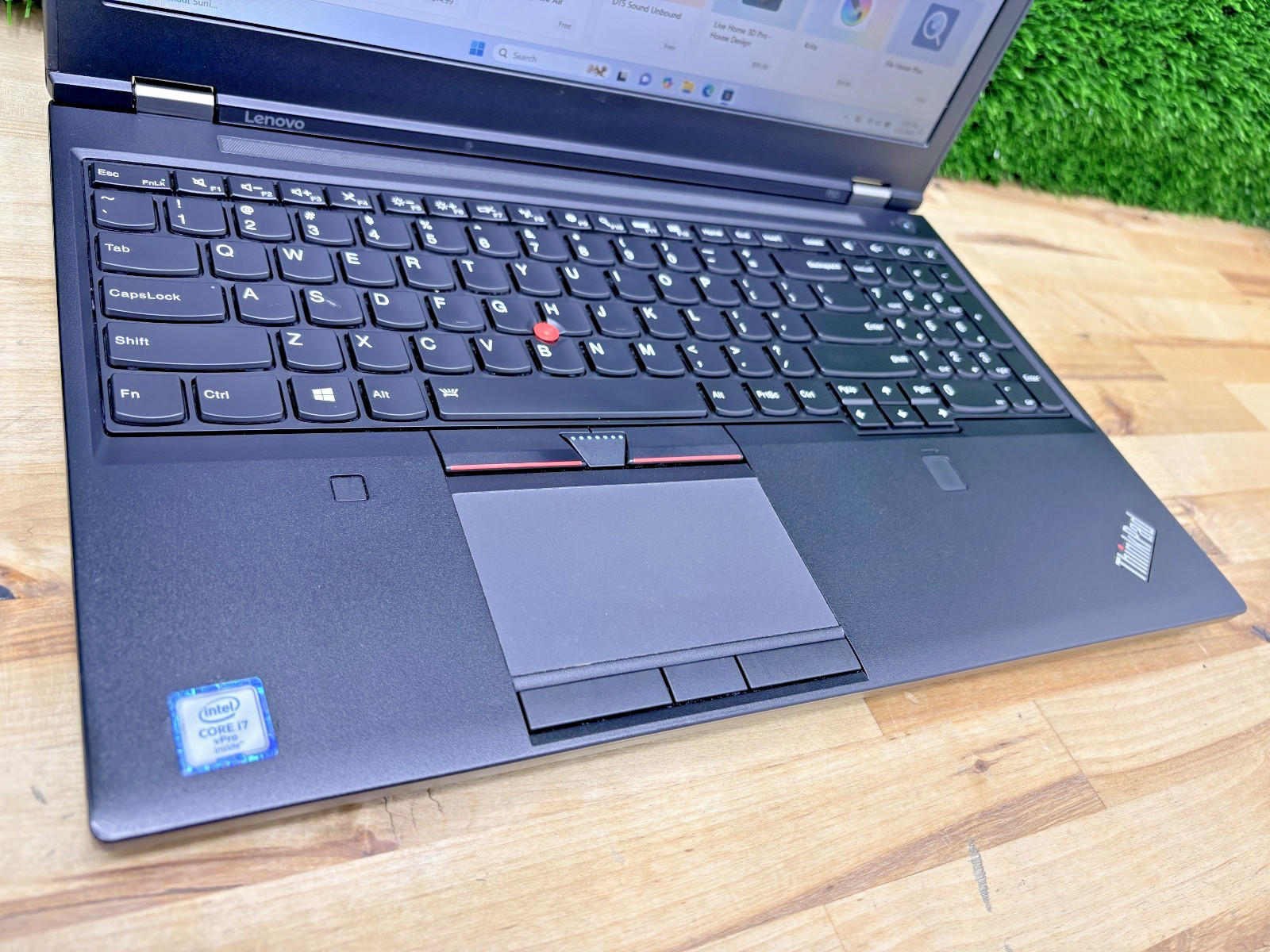 Lenovo ThinkPad P50 Intel i7-6th Gen 2.70GHz 24GB RAM 256GB SSD Nvidia Q M1000M*