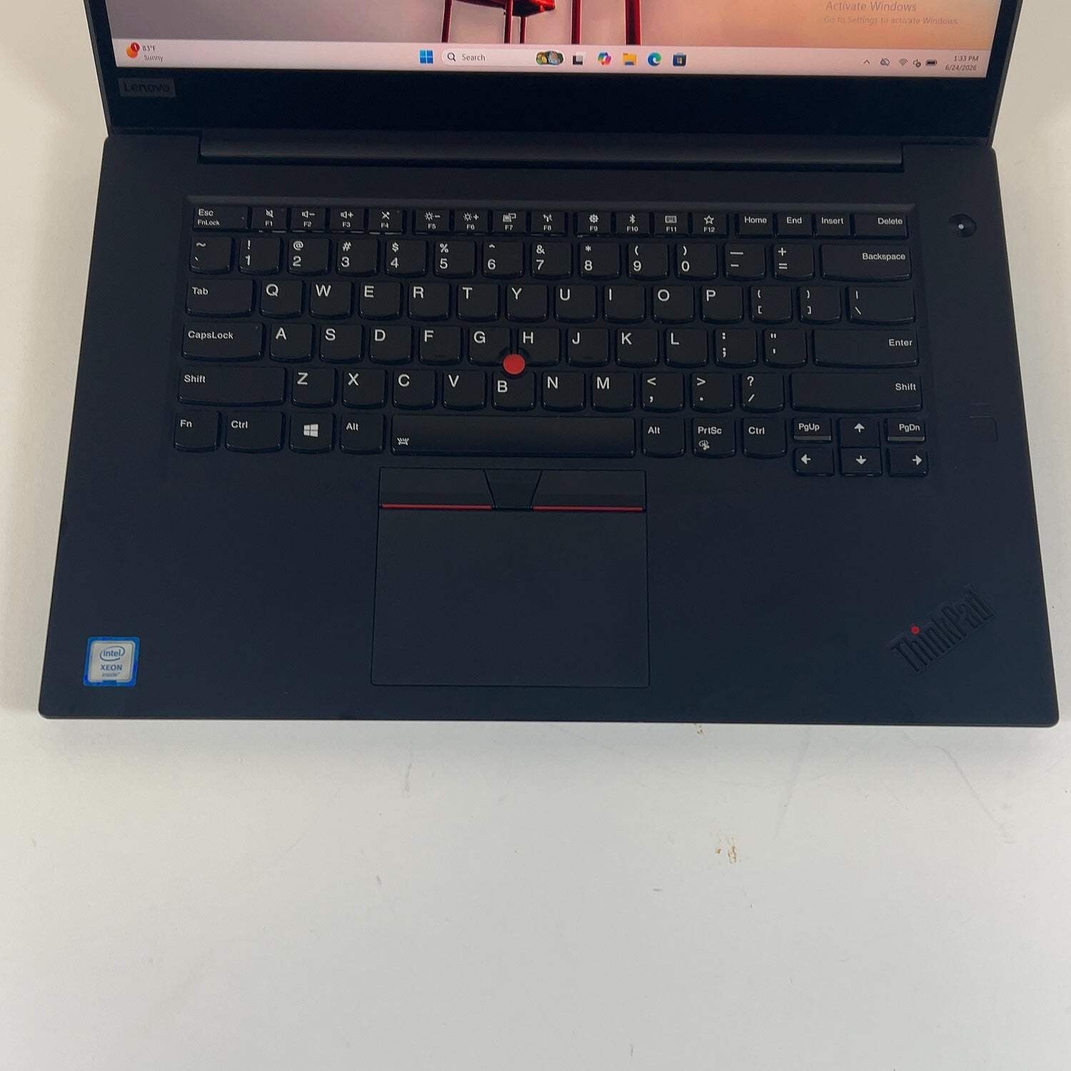 Lenovo ThinkPad P1 Gen 1 15.6″ Xeon E-2176M 2.7GHz 32GB RAM 1TB SSD Quadro P2000