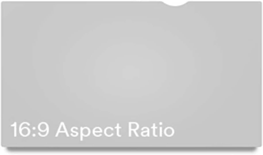 3M Privacy Filter for 13.3 Inch Widescreen Laptop, Reversible Gloss/Matte Finish
