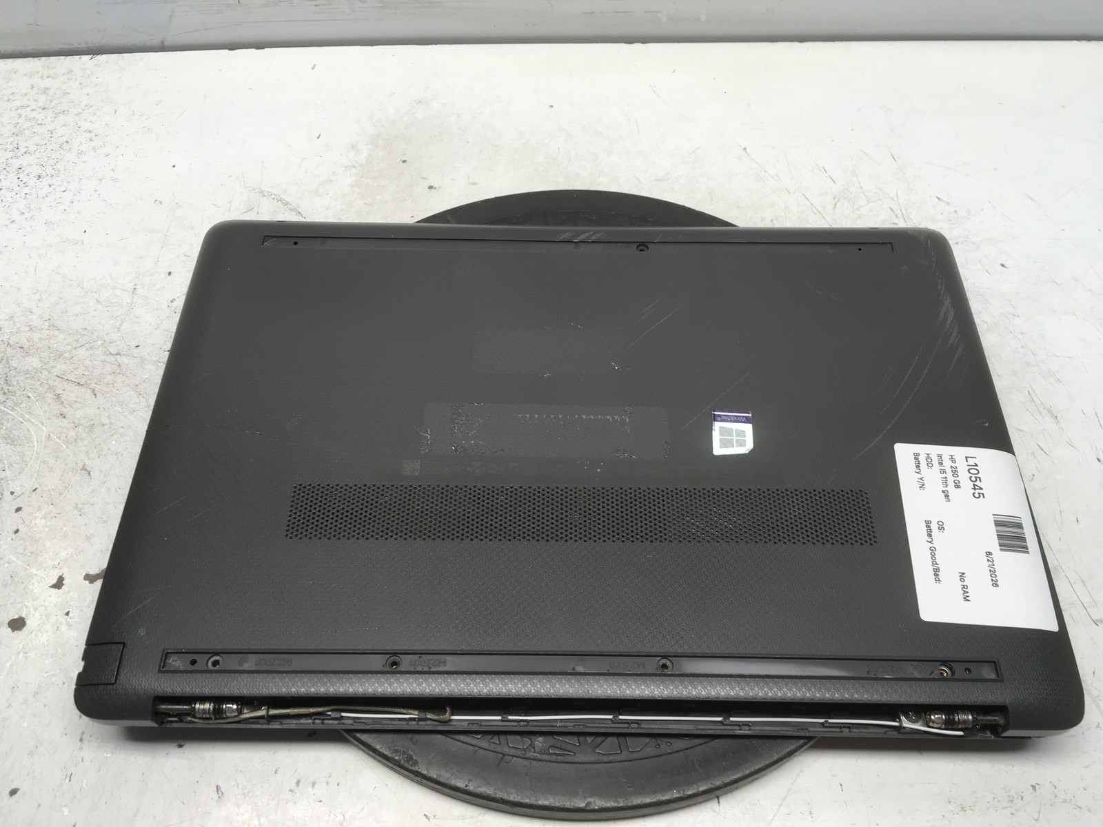 HP 250 G8 Intel i5 11th gen No RAM NO HDD No Batt