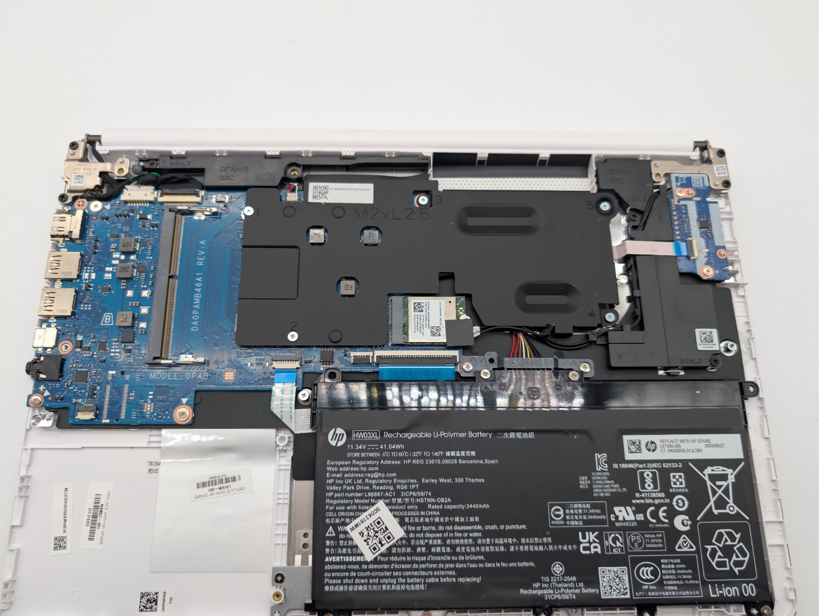 HP 14DQ0052DX 14″ Laptop replacement parts.