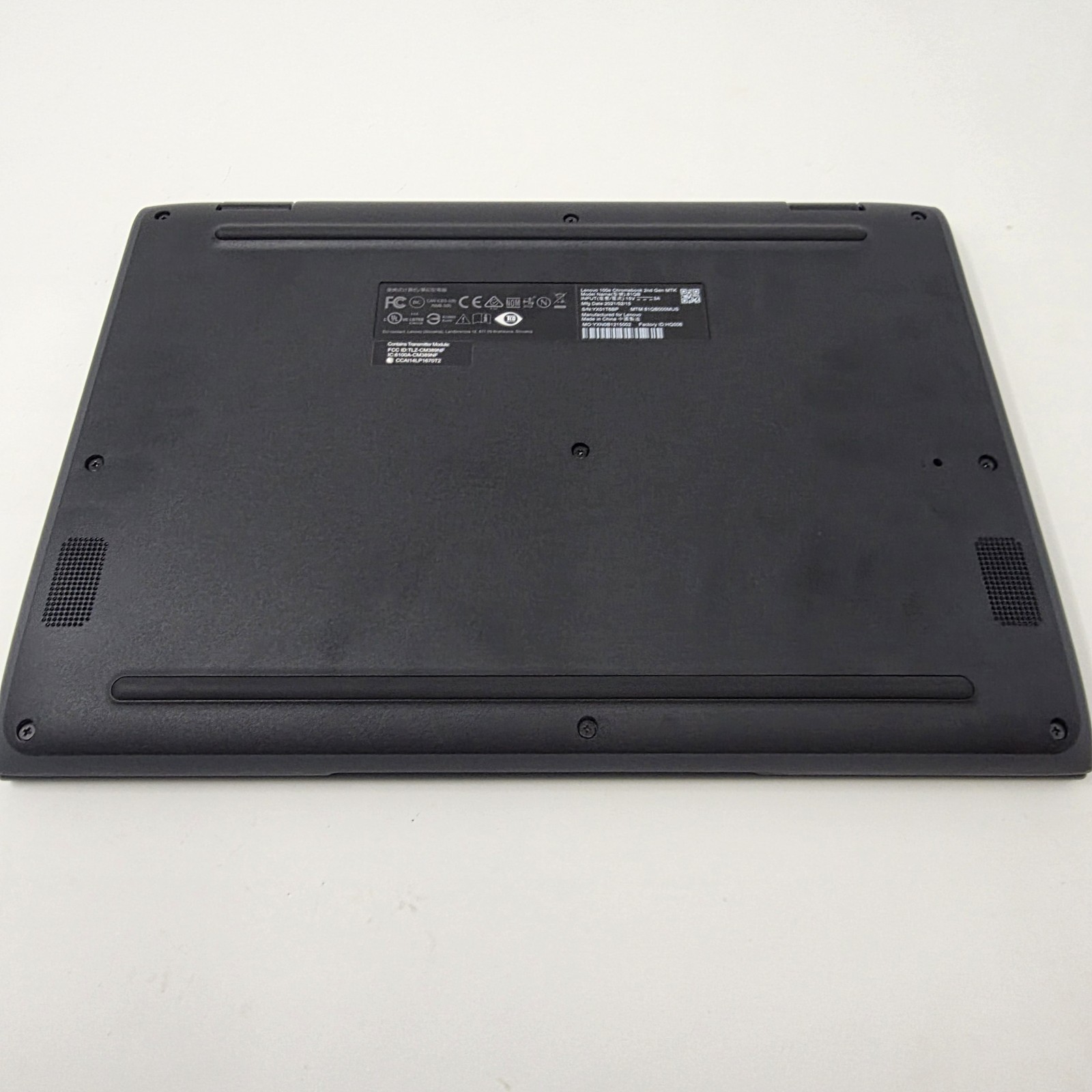 Lenovo 100e Chromebook 2nd Gen MTK 11.6″ 32GB eMMC 4GB RAM Black