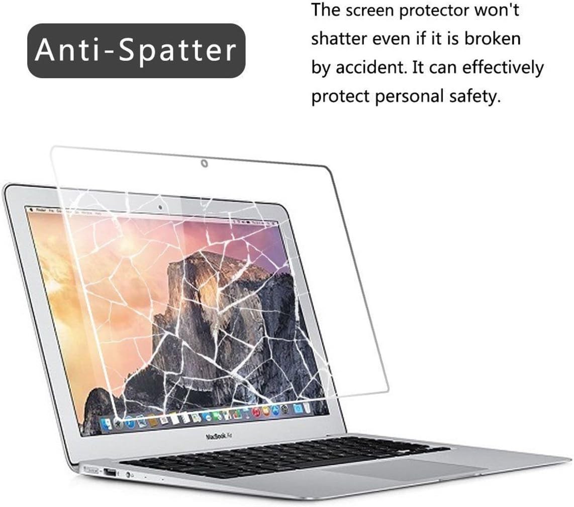 Zshion Laptop Screen Protector for MacBook 12 Inch Retina, Full Coverage Tempere