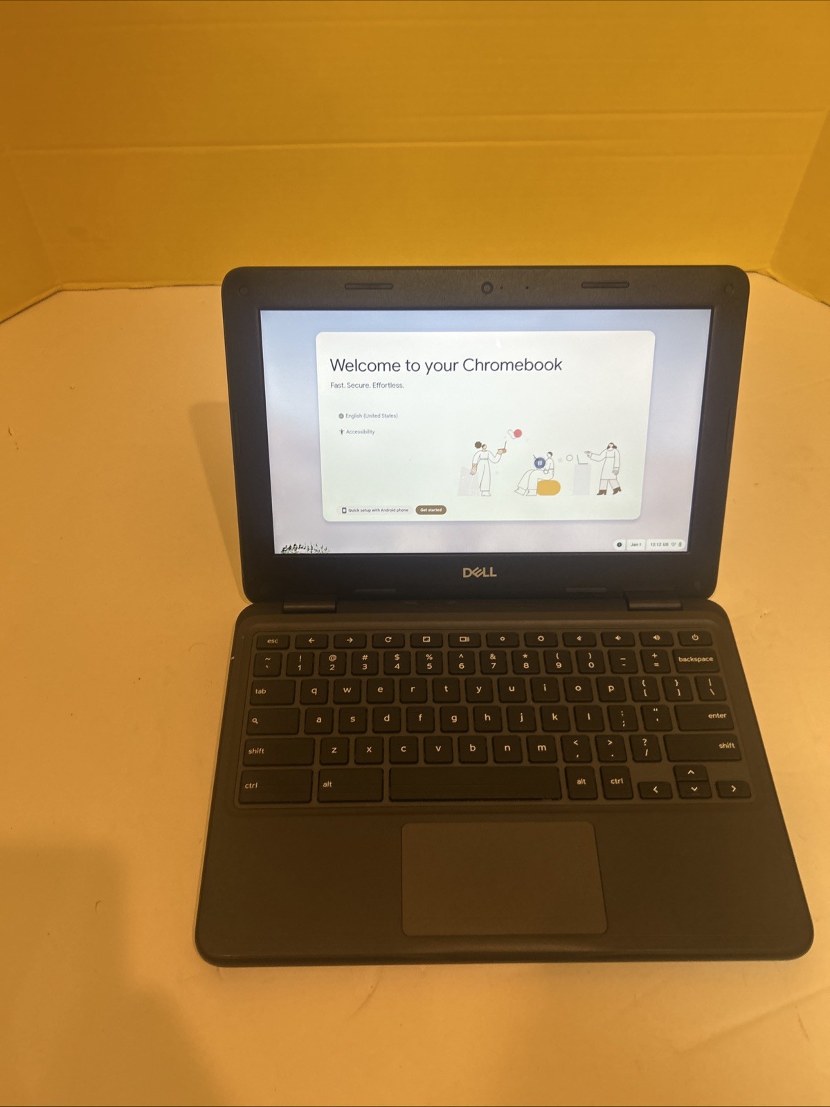 Dell Chromebook 3100 Touchscreen Working Great Screen Imperfections No ac charg