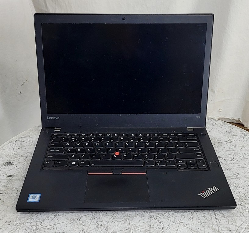 Lenovo ThinkPad T470 W10DG Laptop Core i7-6500U 2.5GHz 8GB 256GB SEE NOTES