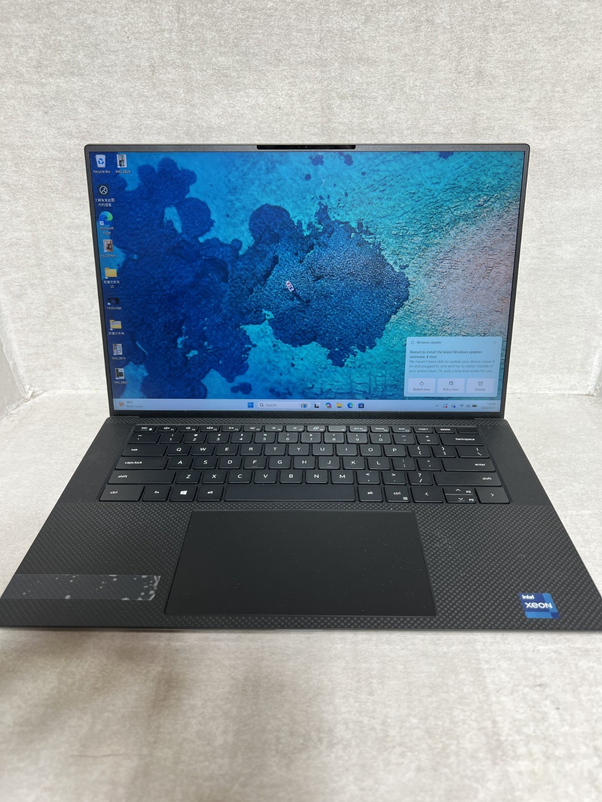 Dell Precision 5560 Xeon W-11955M 2.60GHz 16GB RAM 512GB SSD Windows 11 Pro*
