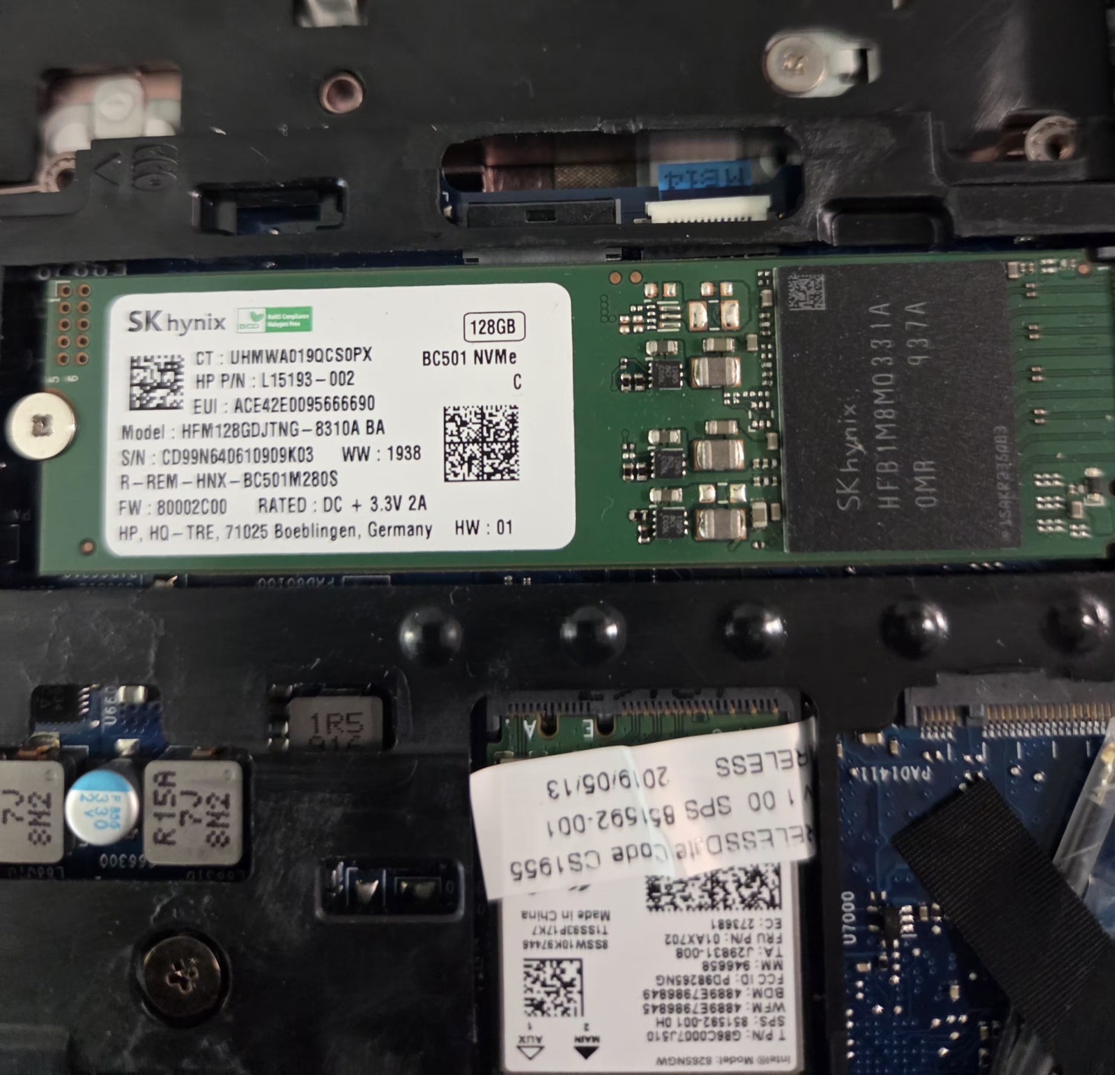 HP ProBook 640 G4 14″ Laptop i5-8250U 1.6GHz 8GB 128GB WON’T BOOT * PARTS ONLY