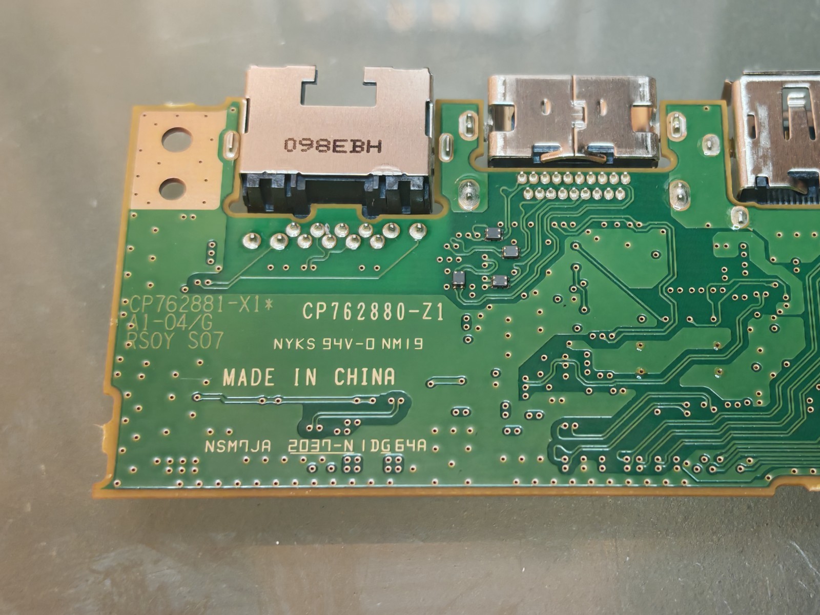 FUJITSU U7510 USB LAN AUDIO HDMI CARD CP762880-Z1
