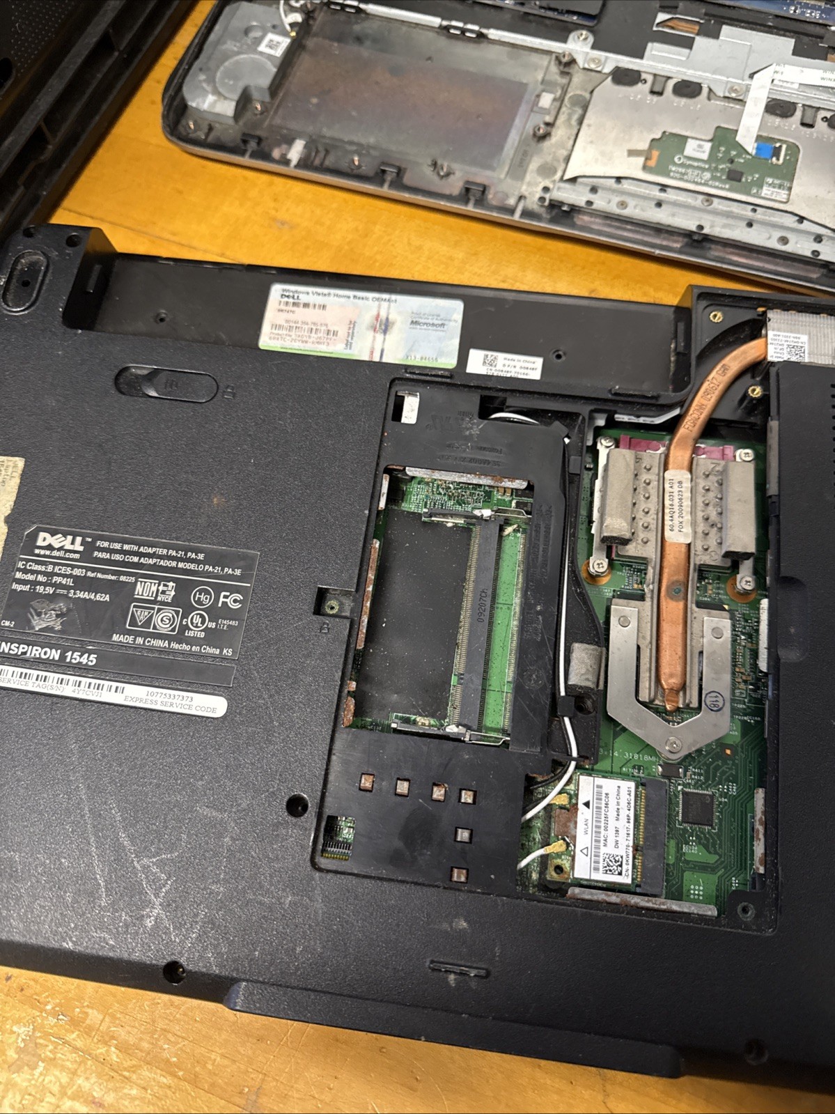 Laptops White ASUS GATEWAY LT2805u HP 15, hp DELL READ PARTS Only