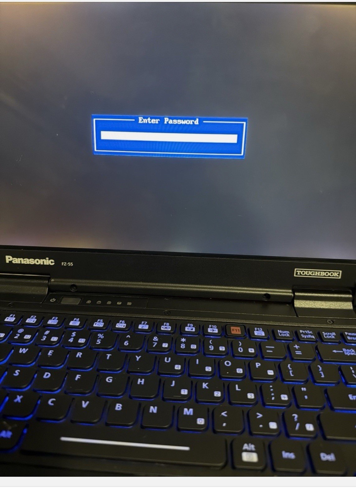 Panasonic Toughbook FZ55 i5-1145G7 16RAM 512 Nvme Adapter Bios Locked Touch