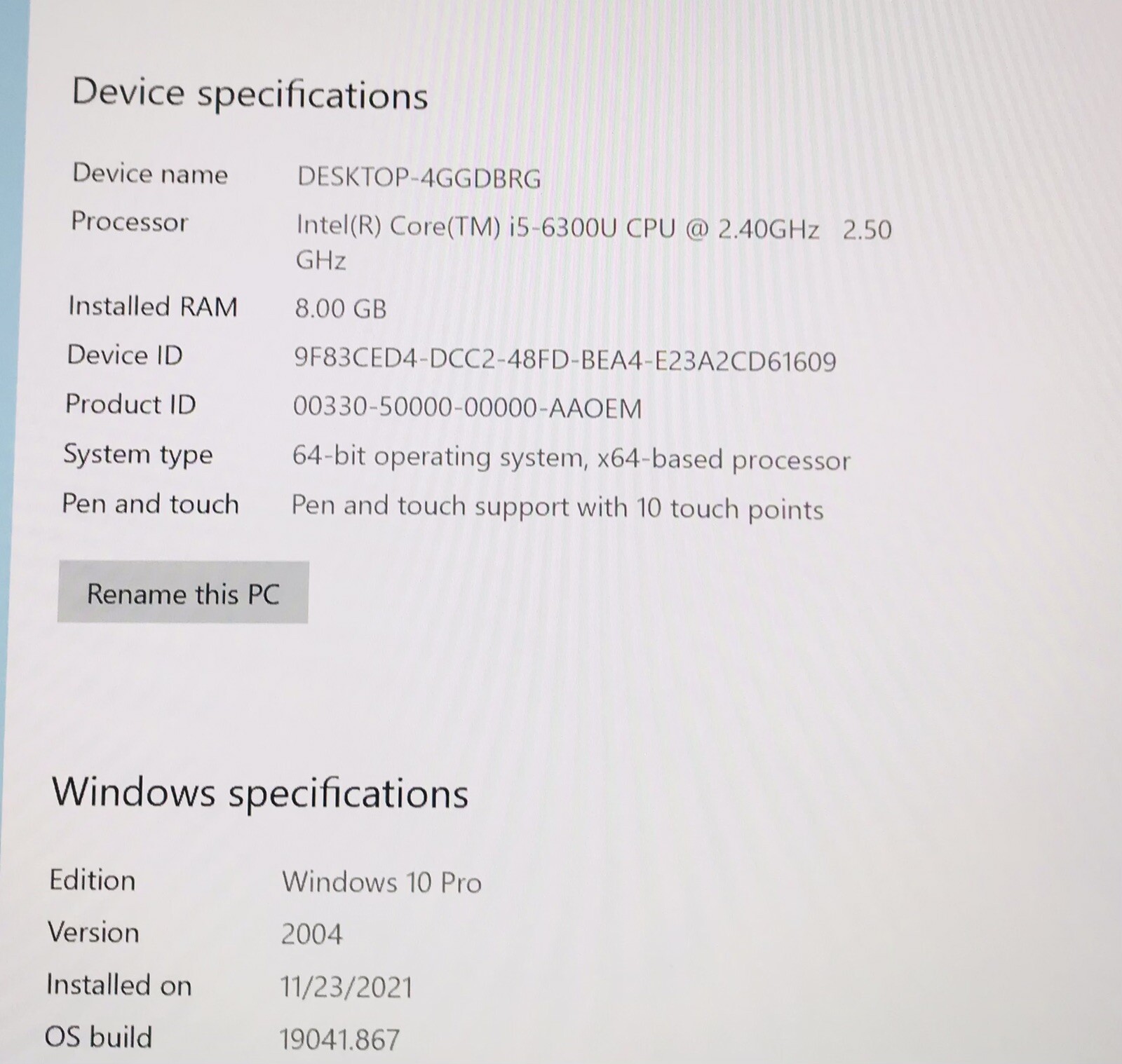 13.5″ Microsoft Surface Book 1703 2-in-1 i5-6300U 8GB Ram 128GB SSD