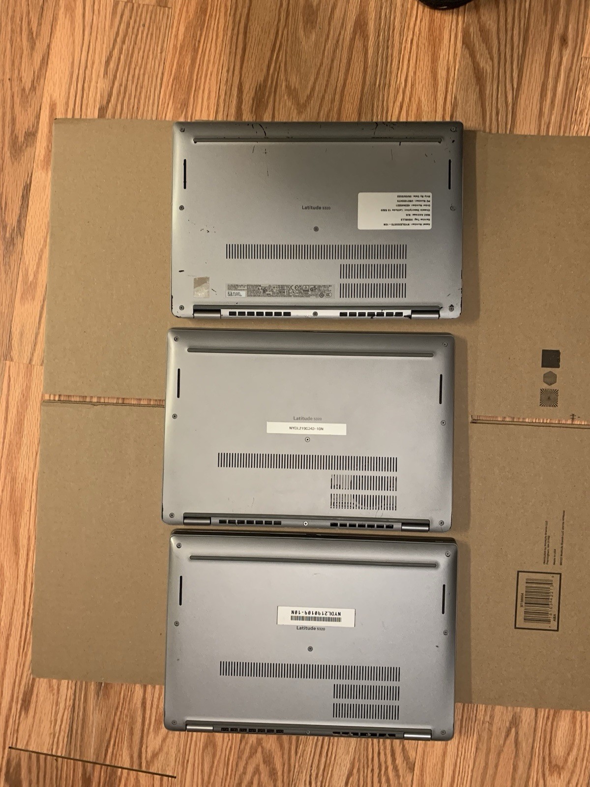 Lot Of 10 Dell Latitude 5320 i7-1185G7 32GB RAM (No Charger Included) No Ssd