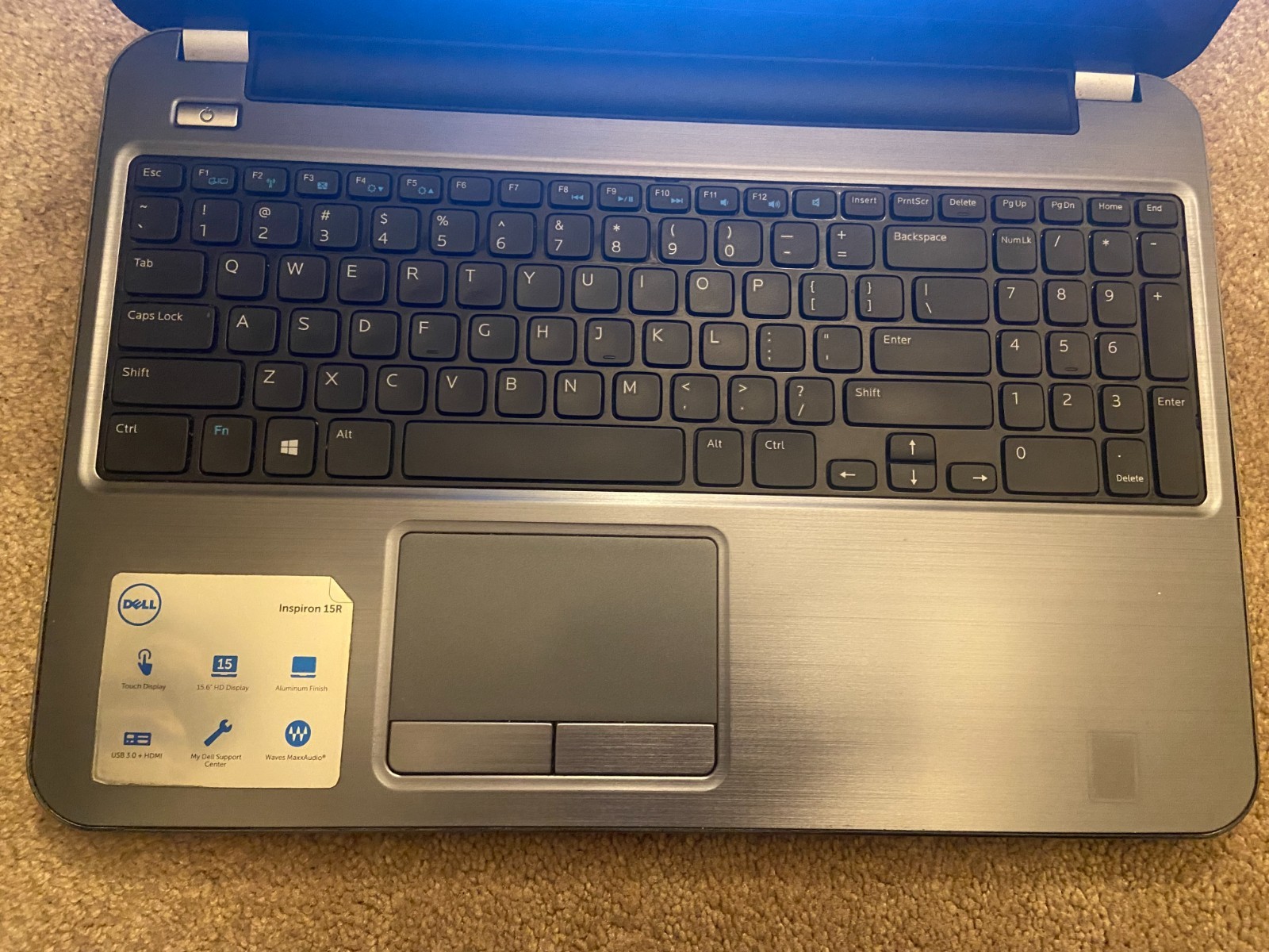 Dell Inspiron 15R-5537 (i5-4300U 256GB SSD 8GB RAM) Linux Mint READ DESCRIPTION