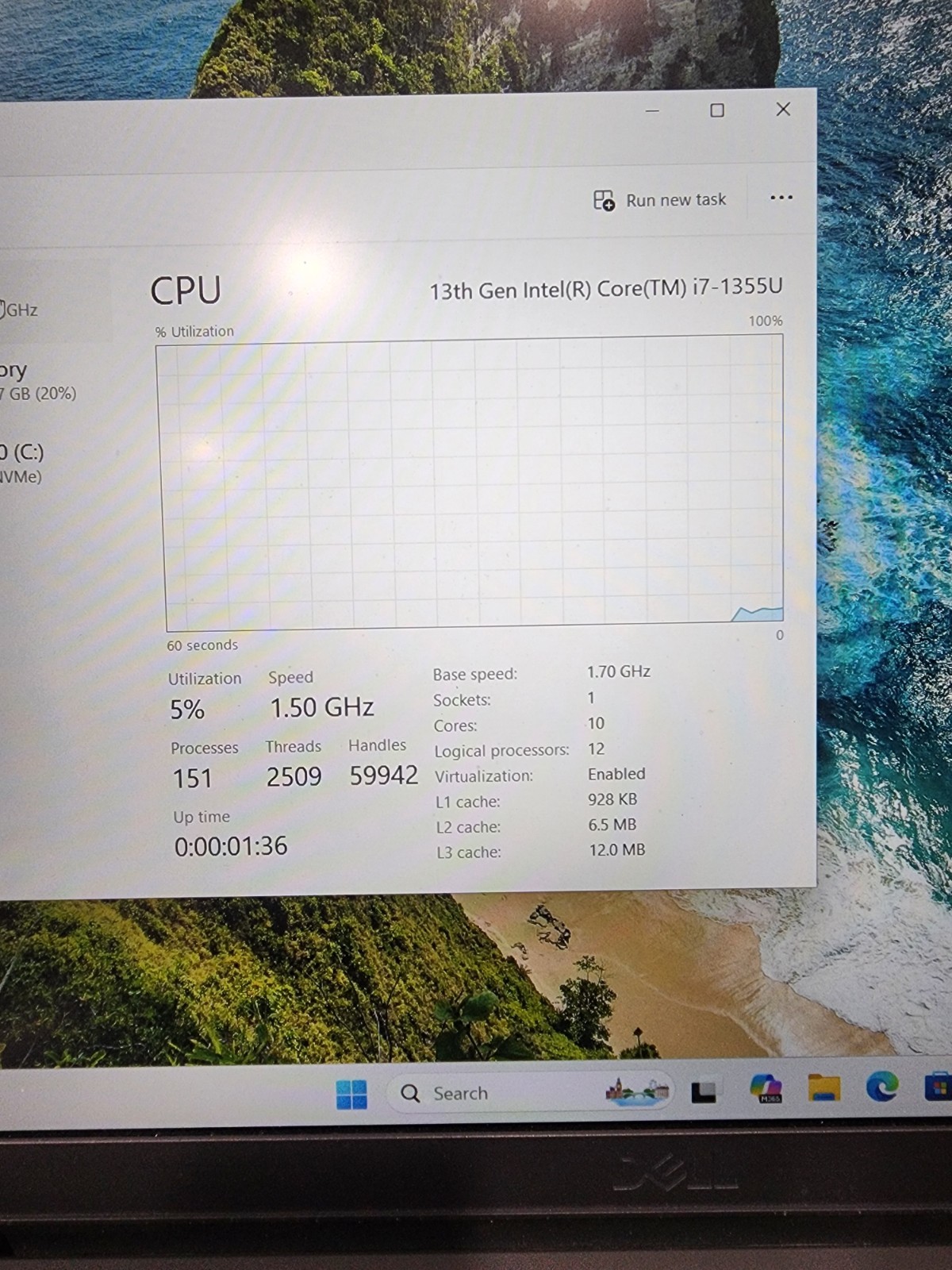 Dell Latitude 3540 i7-1355U – 16GB Ram – 256GB NVME – W11H – NO AC