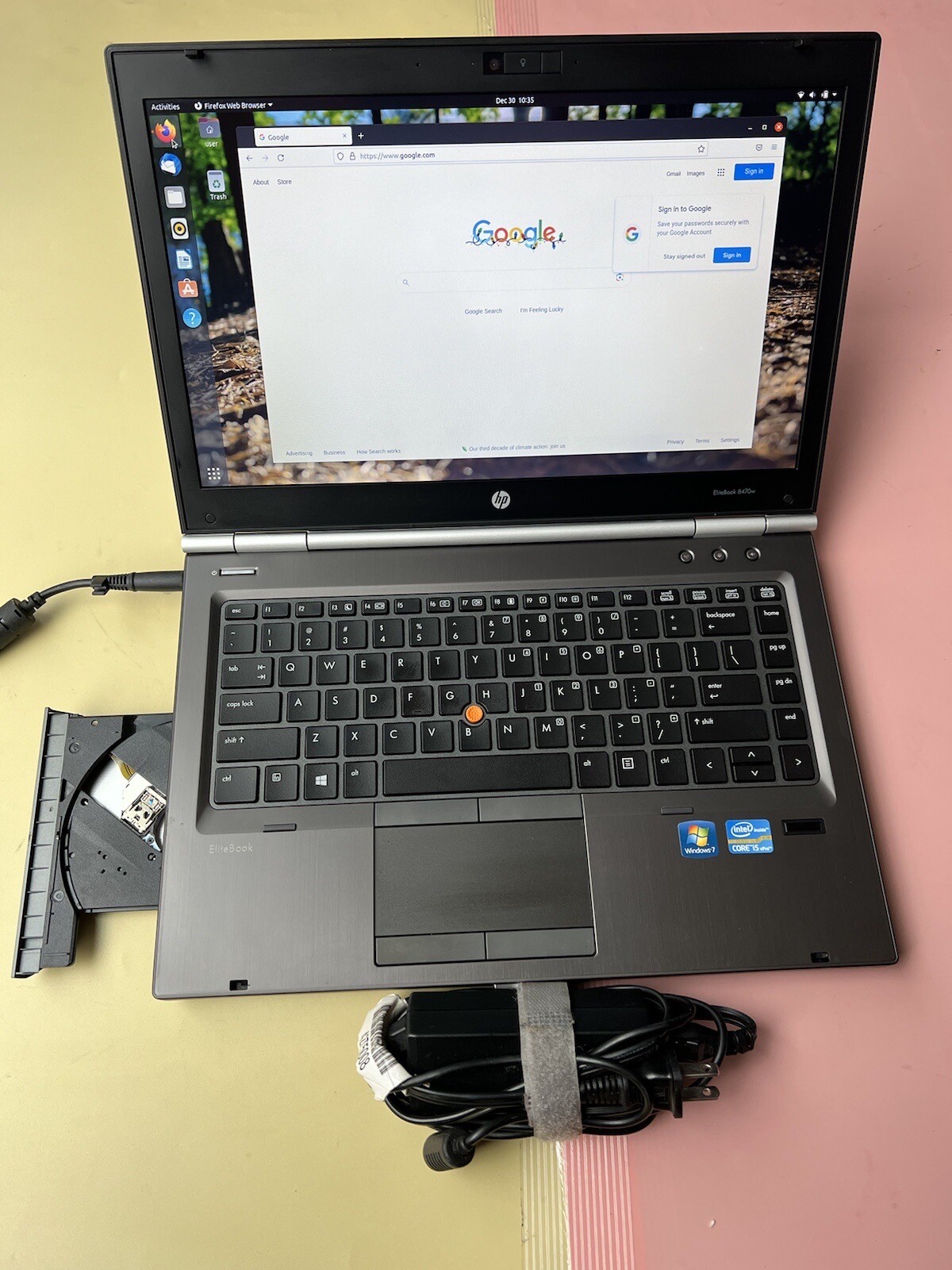 HP Elitebook 8470w Core i5-3360M 16GB RAM 500GB HDD WEBCAM BLUETOOTH 1600×900
