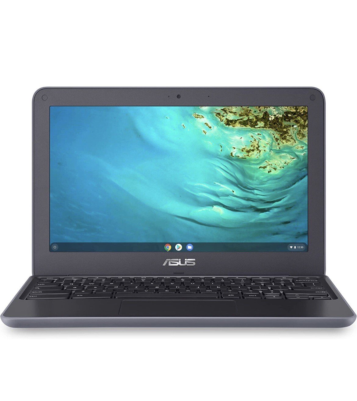 ASUS Chromebook 11.6” HD, Quad-Core Processor, 4GB RAM, 32GB eMMC, Dark Grey