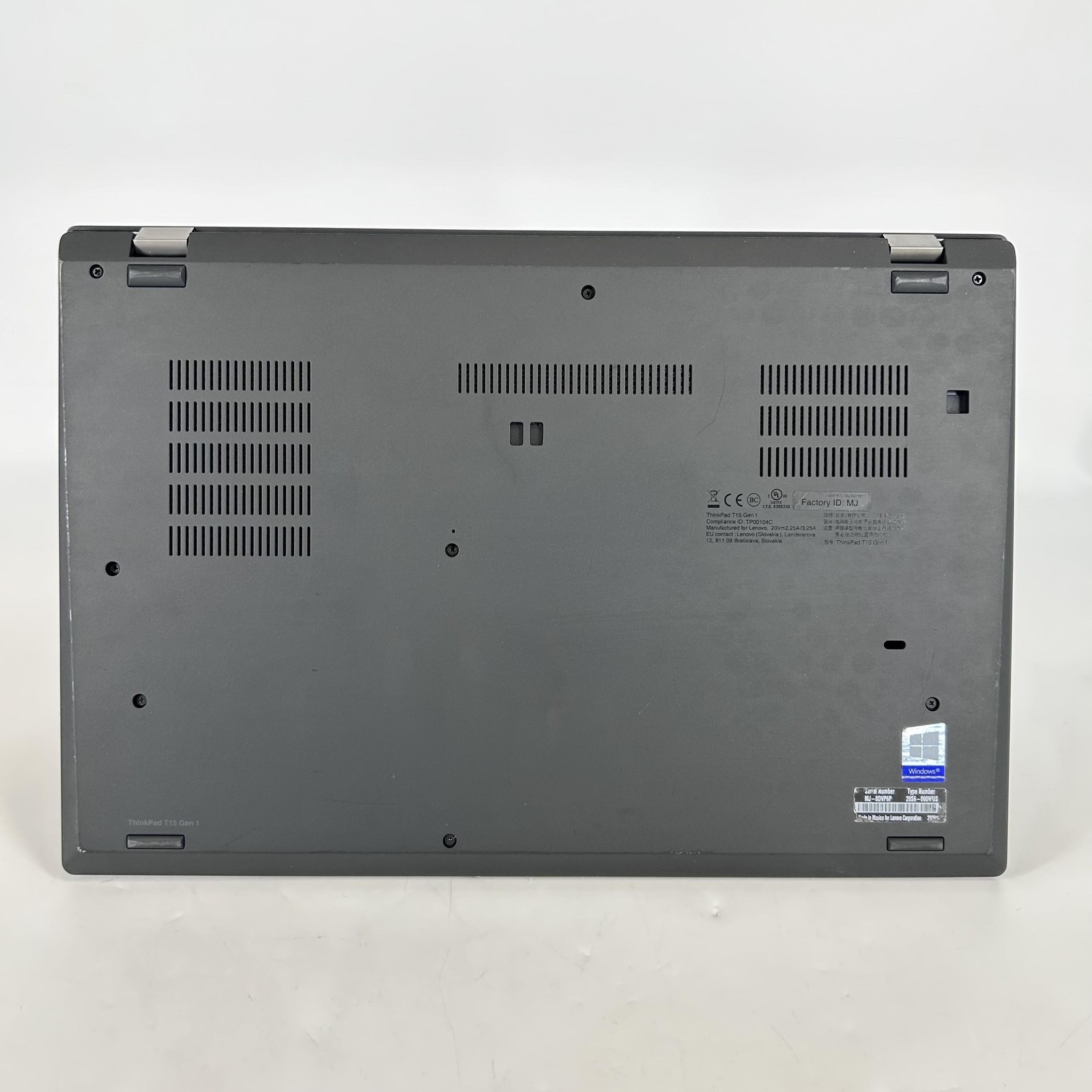 Lenovo ThinkPad L15 Gen 1 2020 Black FHD i7-10510U 1.80GHz 16GB 512GB SSD Good