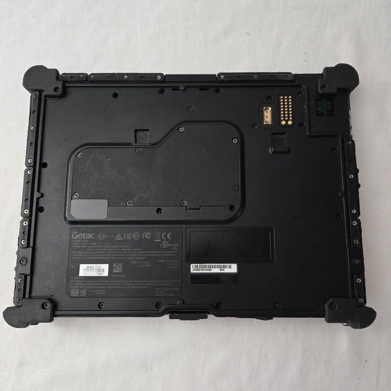 Getac V110 G5 Rugged Toughbook i7-8665U 256GB SSD 8GB Win11 4G – GPS — Grade C