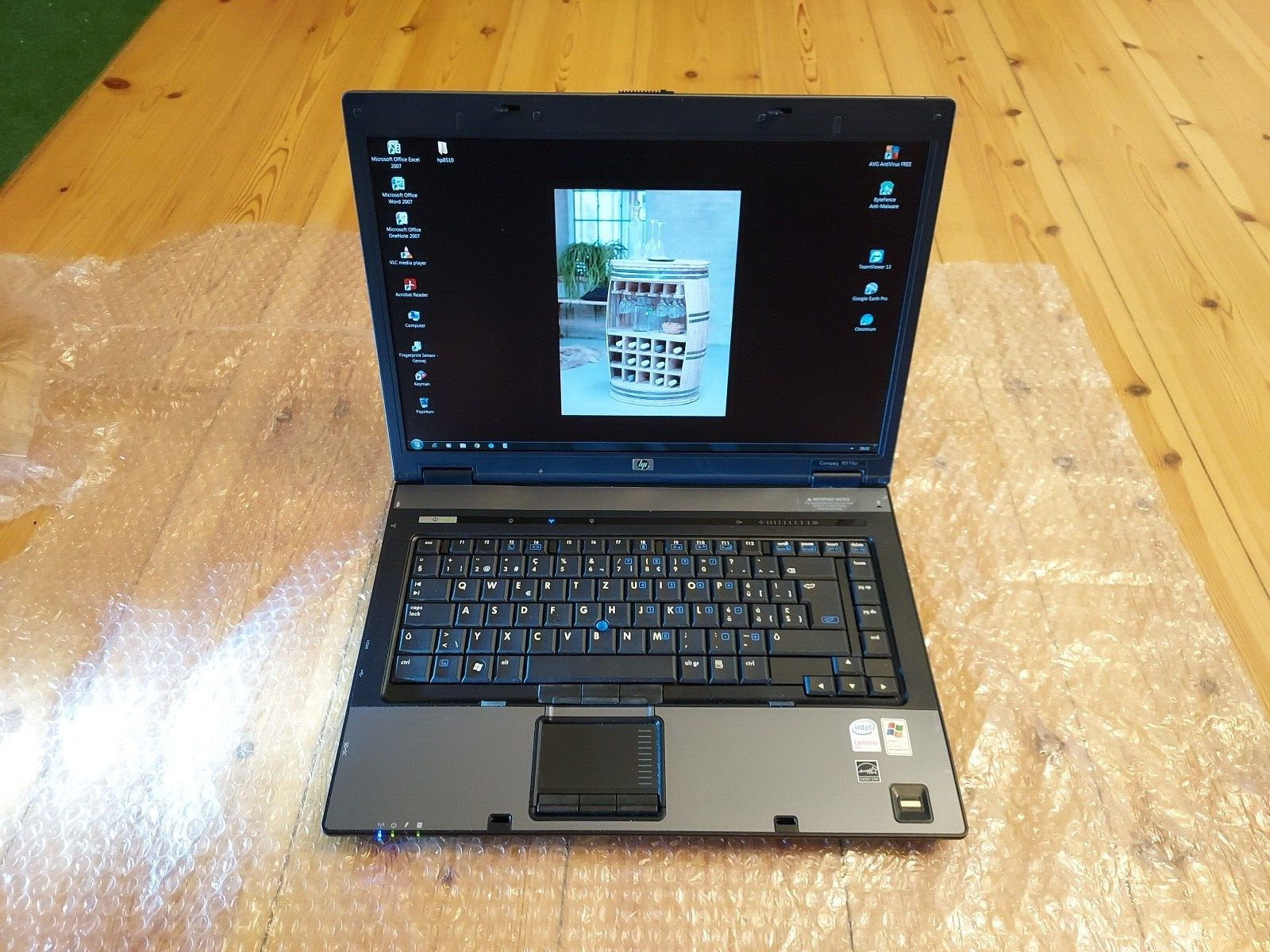 hp Compaq 8510p T7500