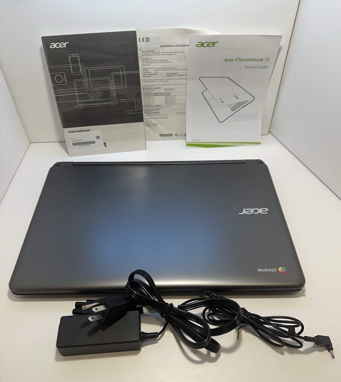 Acer Chromebook 15 CB3-532 – Excellent Condition – Works w/ Charger Only