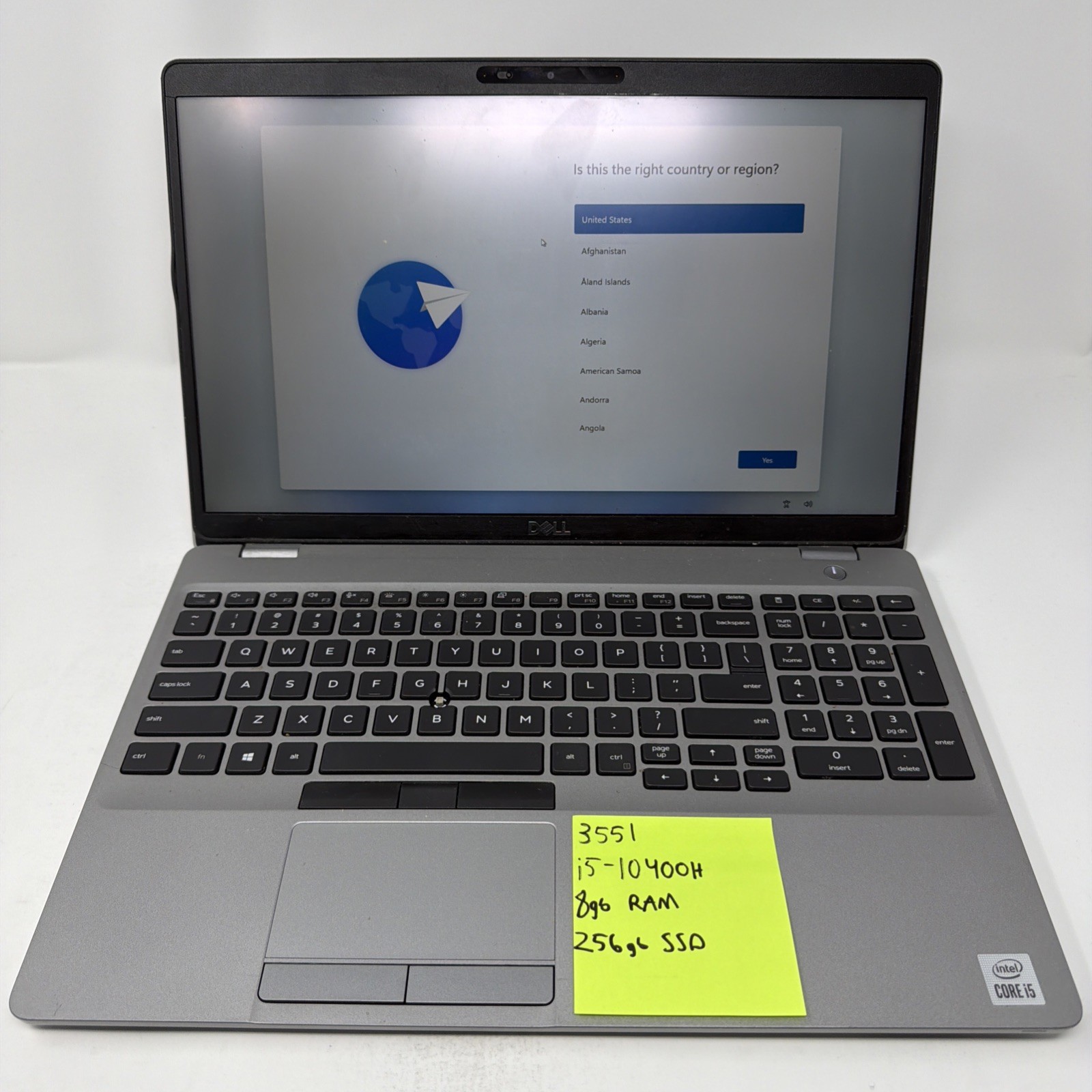 Dell Latitude 3551 i5-10400H 8GB 256GB SSD 15.6″ FHD Win11 Pro