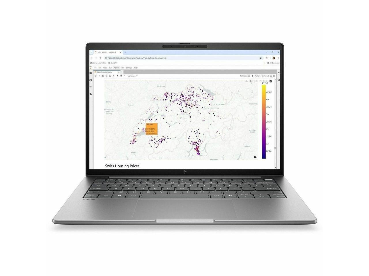 HP ZBook 8 G2a 14″ Touchscreen Copilot+ PC Mobile Workstation – AMD Ryzen AI 9 H