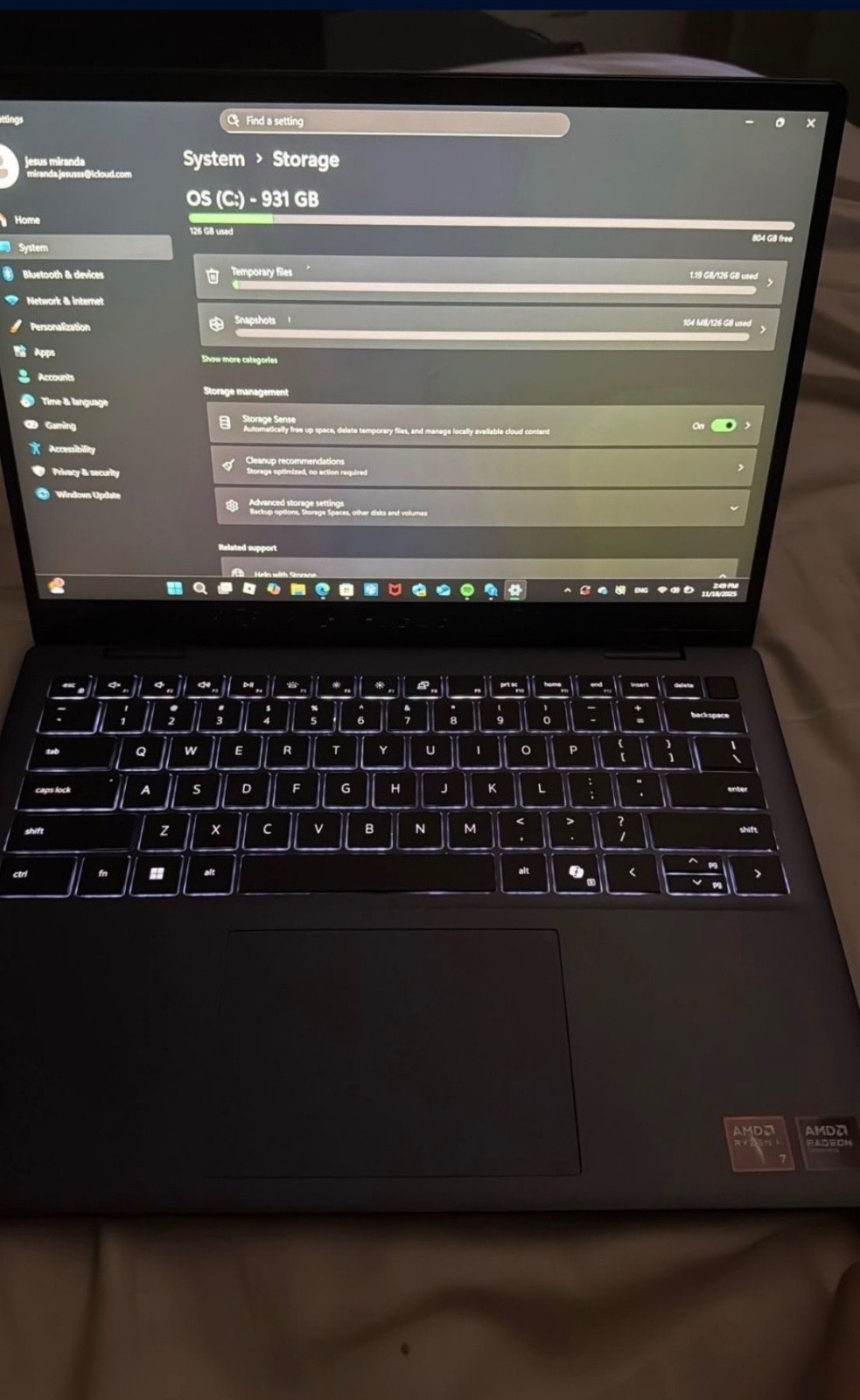 Dell Inspiron 7000 2-in-1 14″ Touch AMD Ryzen 7 16GB 512gb W11 i7415-A920BLU