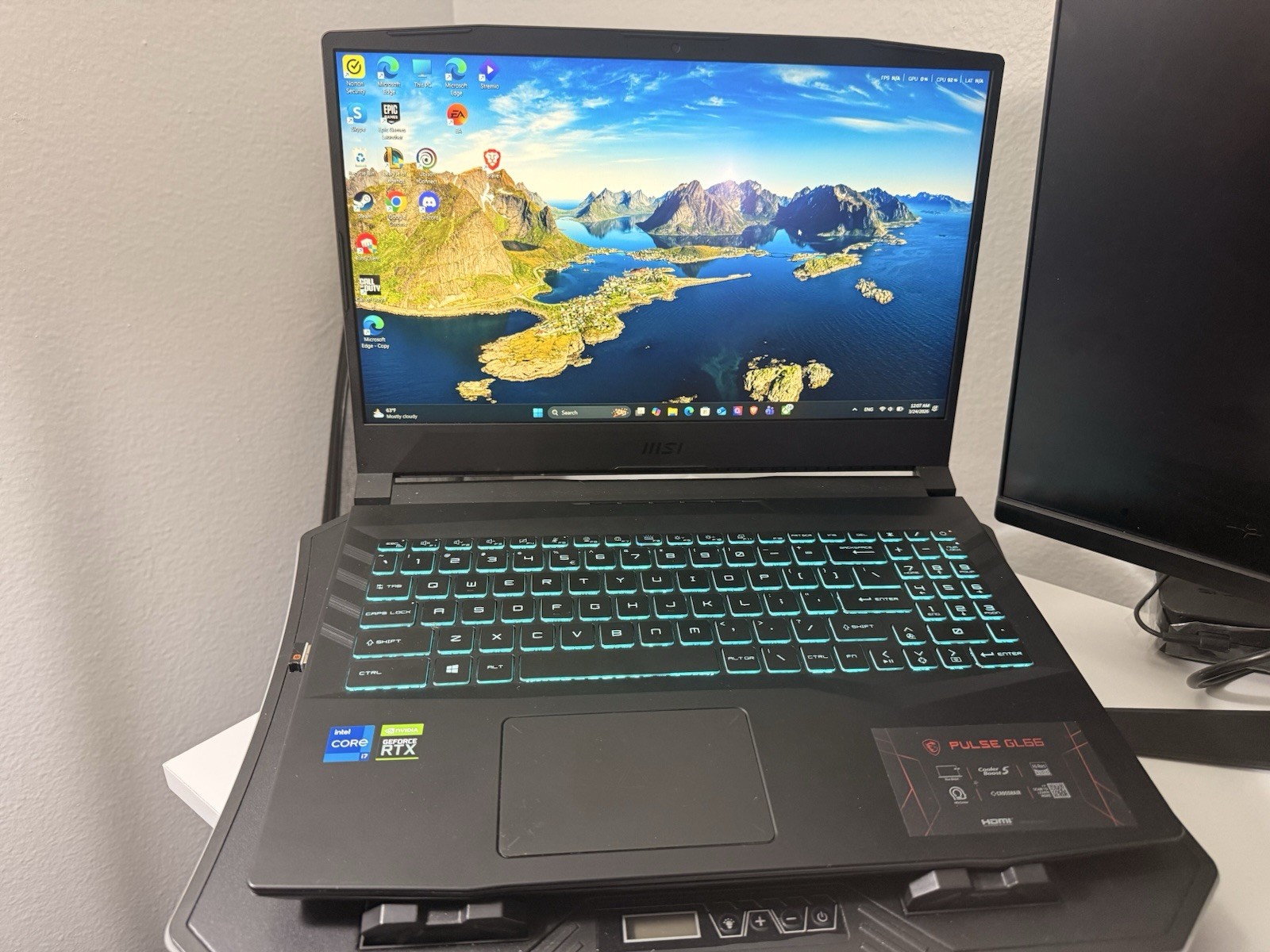 MSI Pulse GL66 11UGKV Gaming Laptop i7 16GB 477GB SSD RTX 15.6″ Win11