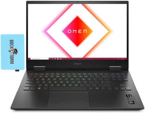 2021 Newest HP OMEN 15 Gaming (AMD Ryzen 9 5900HX 8-Core, 16GB RAM, 512GB SSD