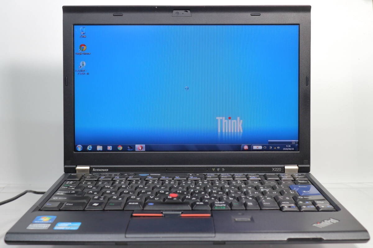 Lenovo ThinkPad X220 4290-KF4/Core i7-2640M(2.80GHz)/RAM8GB/HDD320GB/12.5TFT
