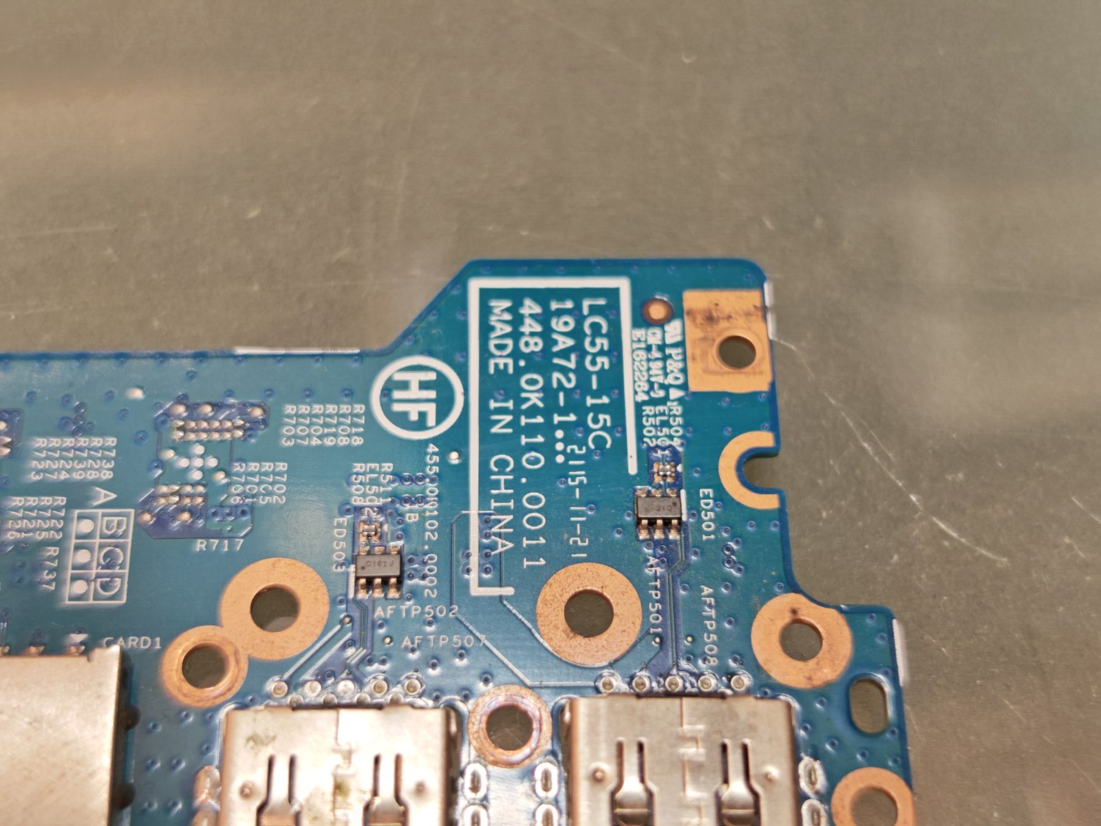 LENOVO FLEX 5 5-14ARE05 5-14IIL05 5-14ITL05 CARD 2 USB SD POWER 448.0K110.0011